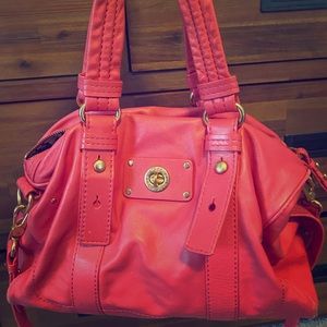 Marc by Marc Jacobs Coral Leather Tote